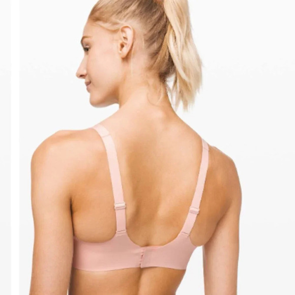 Lululemon Hold True  Lightweight Soft Bra Nude Beige Misty Shell 32B - Picture 2 of 7